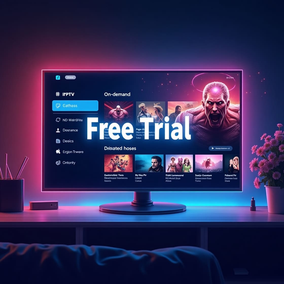 Catch On IPTV / IPTV USA / IPTV Panel / IPTV IPTV IPTV / IPTV free trial
